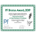 POSITIVE FEEDBACK BRUTUS Award 2019